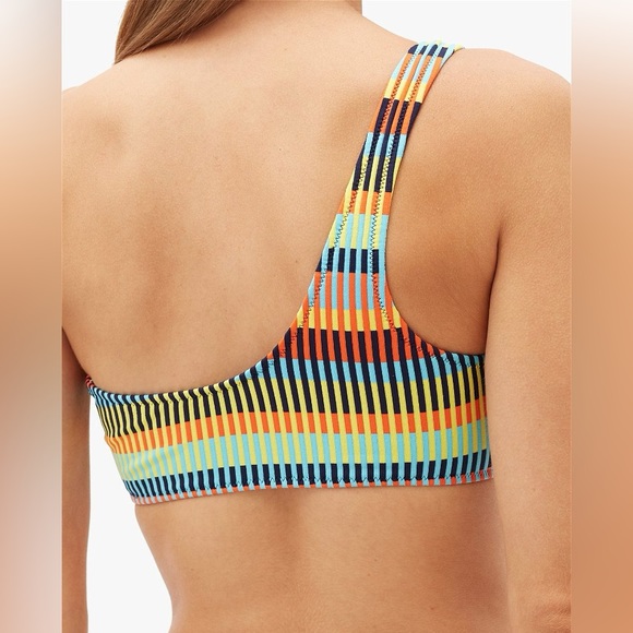 Solid & Striped Desi One Shoulder Bikini Top - Picture 3 of 6